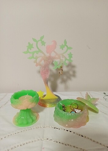 Epoksi reçine Üçlü set