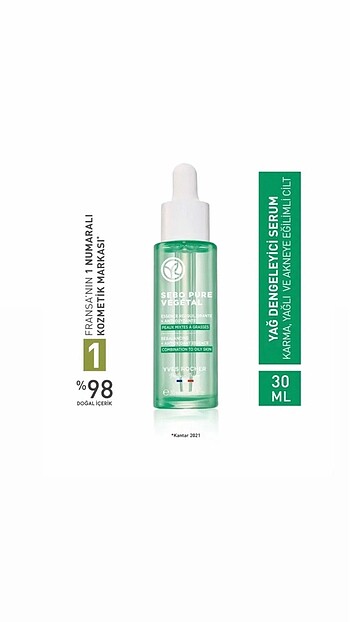 Yağ dengeleyici serum