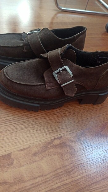 Fabrika Fabrika Kahverengi Süet Loafer