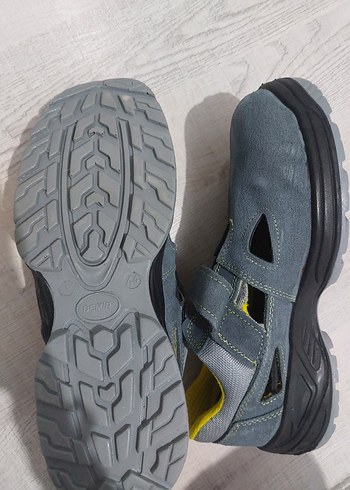 Diğer Gri Erkek Outdoor Spor Ayakkabı Cırt Cırtlı