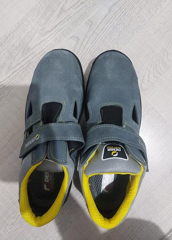 Gri Erkek Outdoor Spor Ayakkabı Cırt Cırtlı