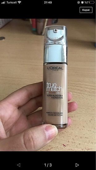 Loreal fondoten