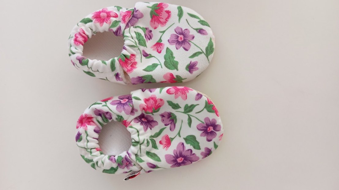 Renkli Desenli Kız Bebek Bohem Patikleri - Görsel 2