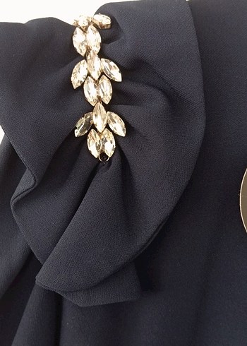 Lacivert Uzun Kollu Kadın Takım - Görsel 4