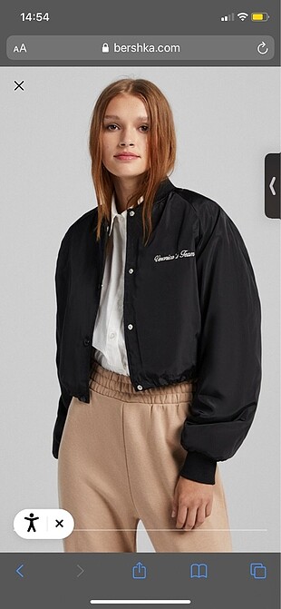 bershka bomber ceket