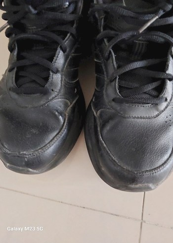 adidas Erkek Siyah Spor Ayakkabı Bağcıkları - Görsel 5