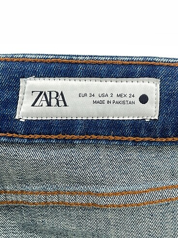 34 Beden mavi Renk Zara Jean / Kot %70 İndirimli.