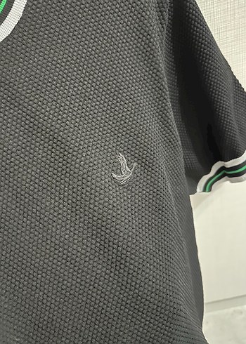 Beymen Siyah Örgü Erkek Polo Tişört - Görsel 5