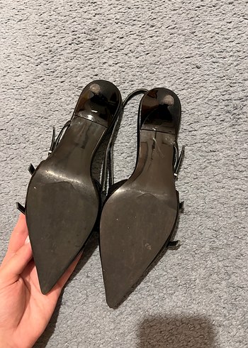 Elle Elle Klasik Siyah Kitten Heel