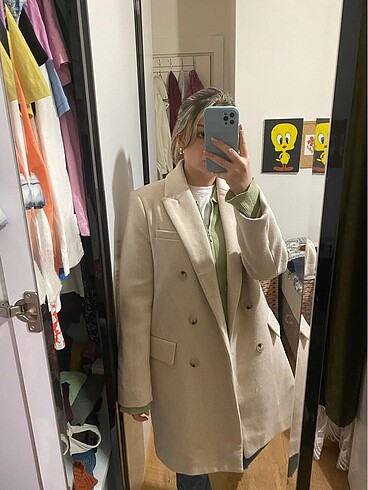 Stradivarius kaşe kaban