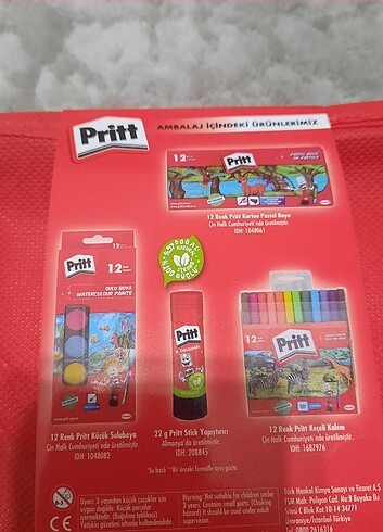 Pritt 4 lu boya seti