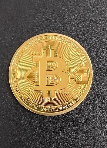 Bitcoin hatırası 40 mm. Metal