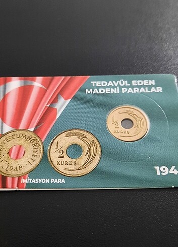 1948 yılı yarım kuruş, orjinali değildir