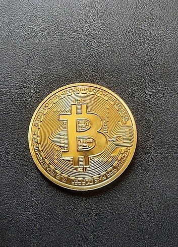 Bitcoin hatırası 40 mm. Metal