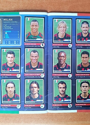  Panini CL 2006-2007 Çıkartma Albümü