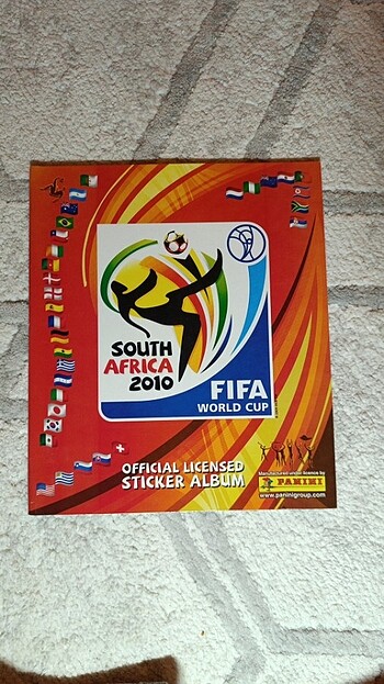 Beden Renk Panini WC 2010 Albüm+Box