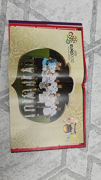 Beden Renk Panini Euro 2012 Sticker Albümü Almanya Versiyonu
