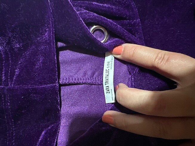 Parlak mor sweat - Görsel 3