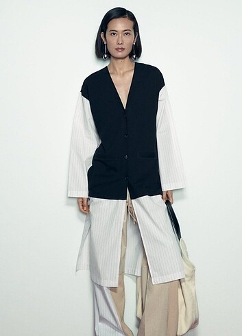 Zara poplin ceket