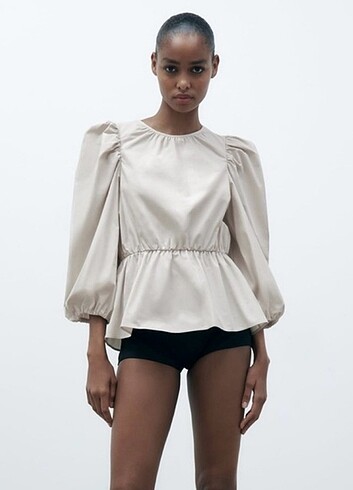 Zara poplin bluz