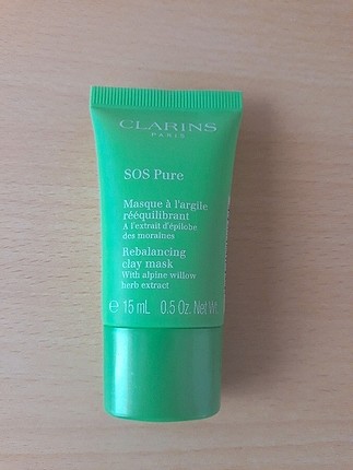 clarins sos Pure rebalancing clay mask