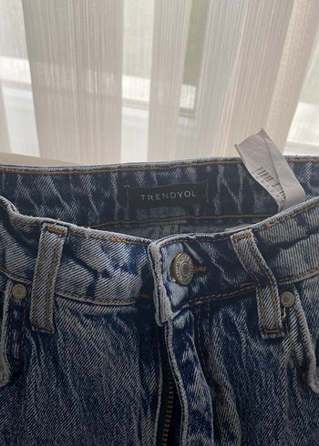 36 Beden mavi Renk Mavi Tonda Kadın Denim Midi Boy Kot