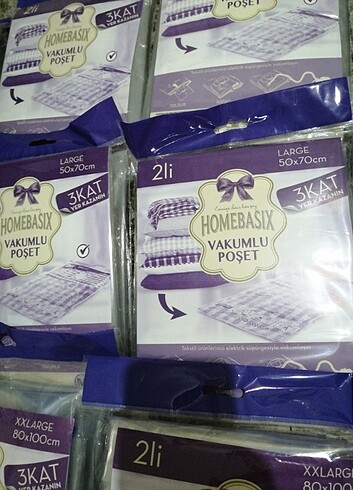 Vakumlu poşet 
