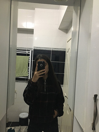 Diğer Fermuarlı kanguru sweatshirt