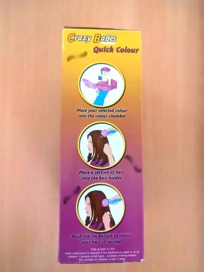 Crazy BaBes Hızlı Saç Renk Değiştirme Aleti - Görsel 4