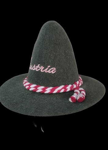 Geleneksel Avusturya fötr şapka - Görsel 3