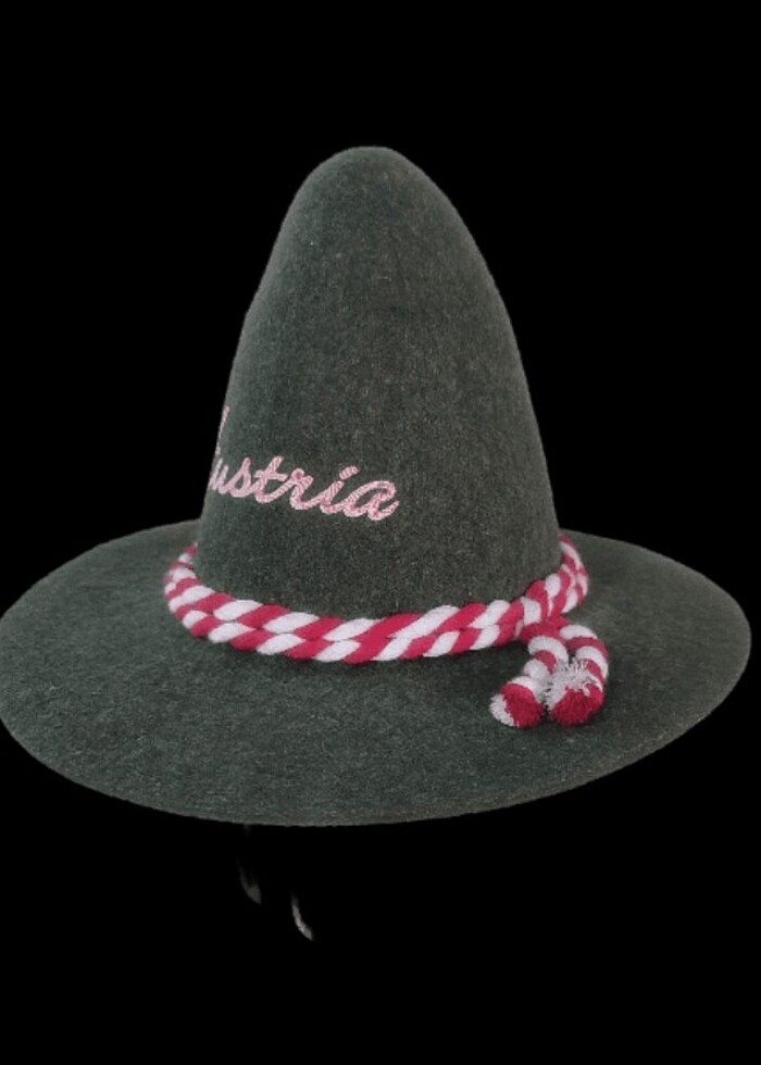Geleneksel Avusturya fötr şapka - Görsel 3