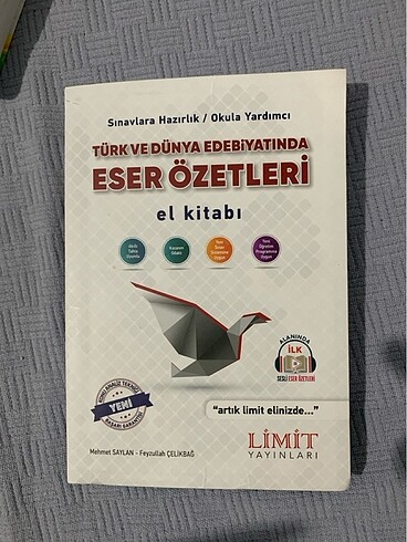 AYT EDEBİYAT ESER ÖZETLERİ EL KİTABI LİMİT