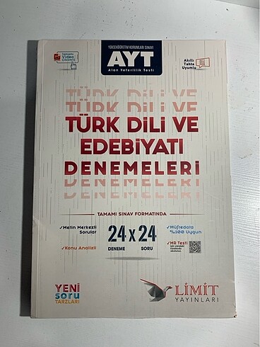 AYT TÜRK DİLİ VE EDEBİYATI DENEMELERİ