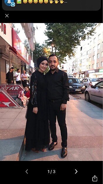 s Beden siyah Renk Tesettür abiye