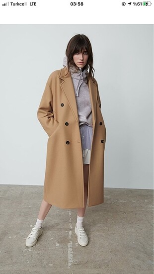 Zara oversize kaban