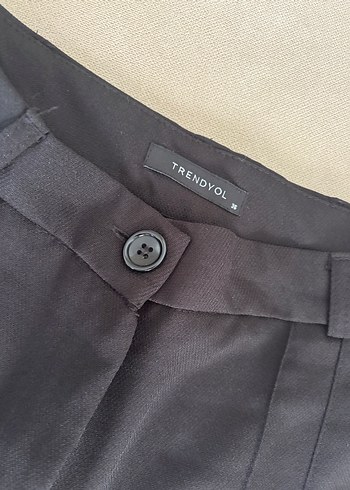 Trendyol & Milla siyah kumaş pantolon