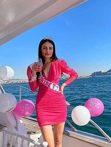 Trendyol & Milla Pembe Tül Elbise