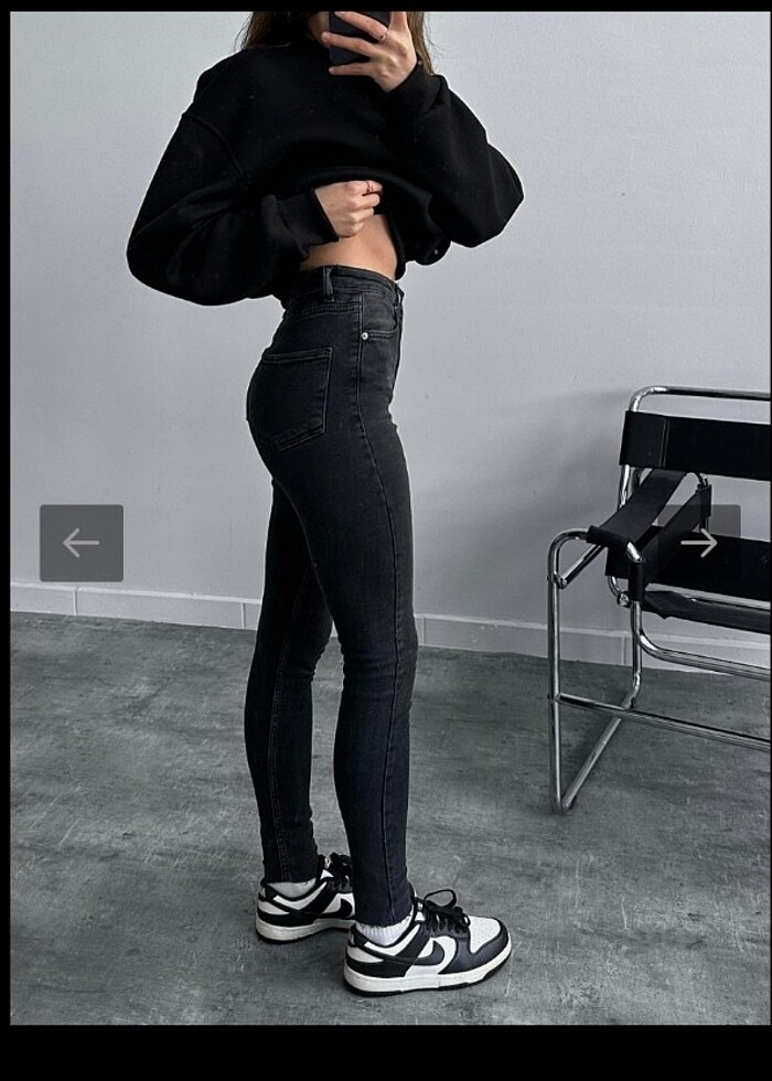 Ultra Yüksek Bel Jean - Görsel 2