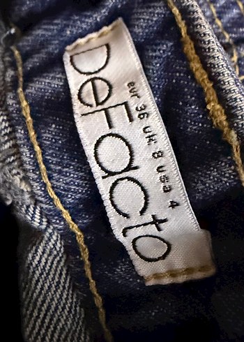 Lacivert Baggy Jean - Görsel 5