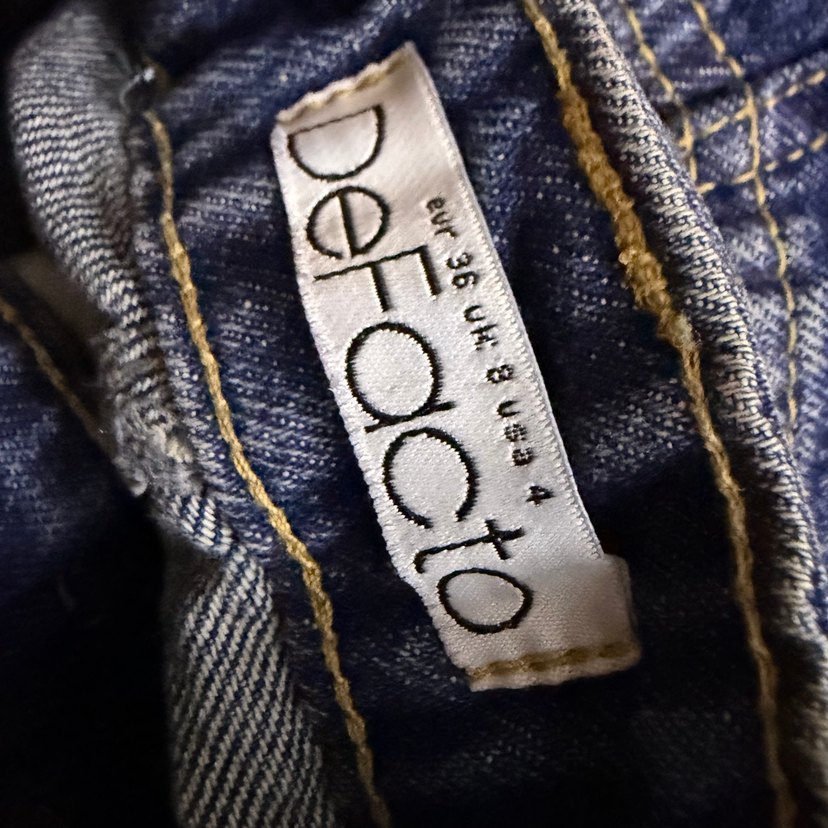 Lacivert Baggy Jean - Görsel 5