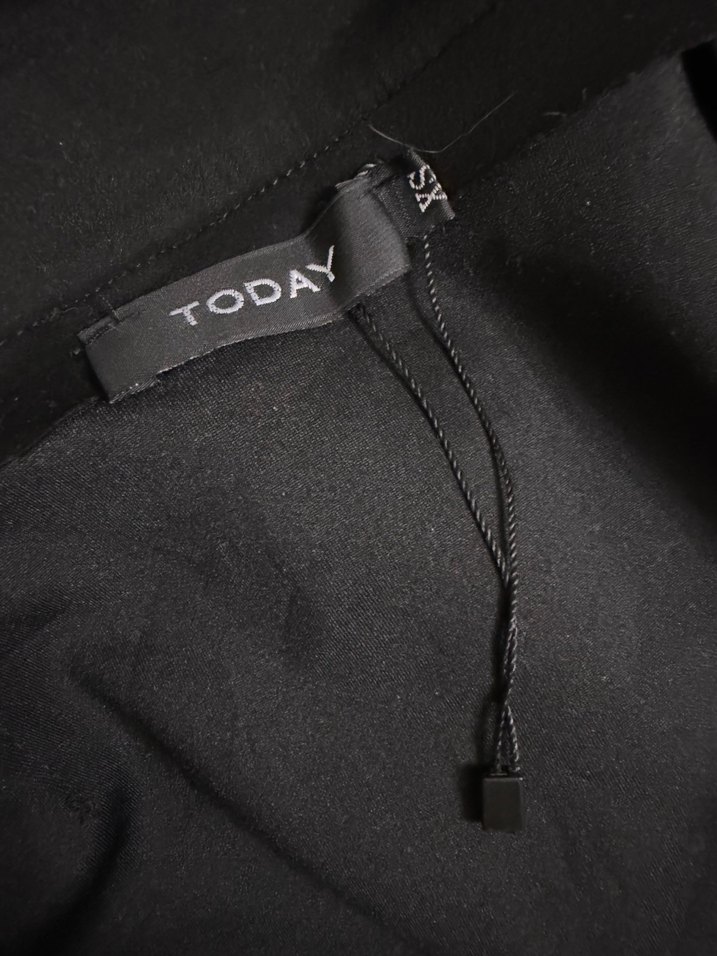 Düğmeli Siyah Mini Etek - Görsel 4