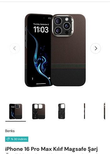 Iphone 16 Pro Max Benks Kılıf - Görsel 11