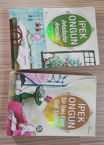 İpek Ongun Bir Genç Kızın Gizli Defteri 1. Ve 2. Kitap