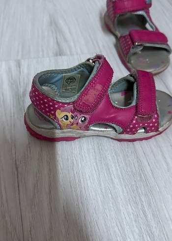My Little Pony Kız Çocuk Pembe Tokalı Sandalet