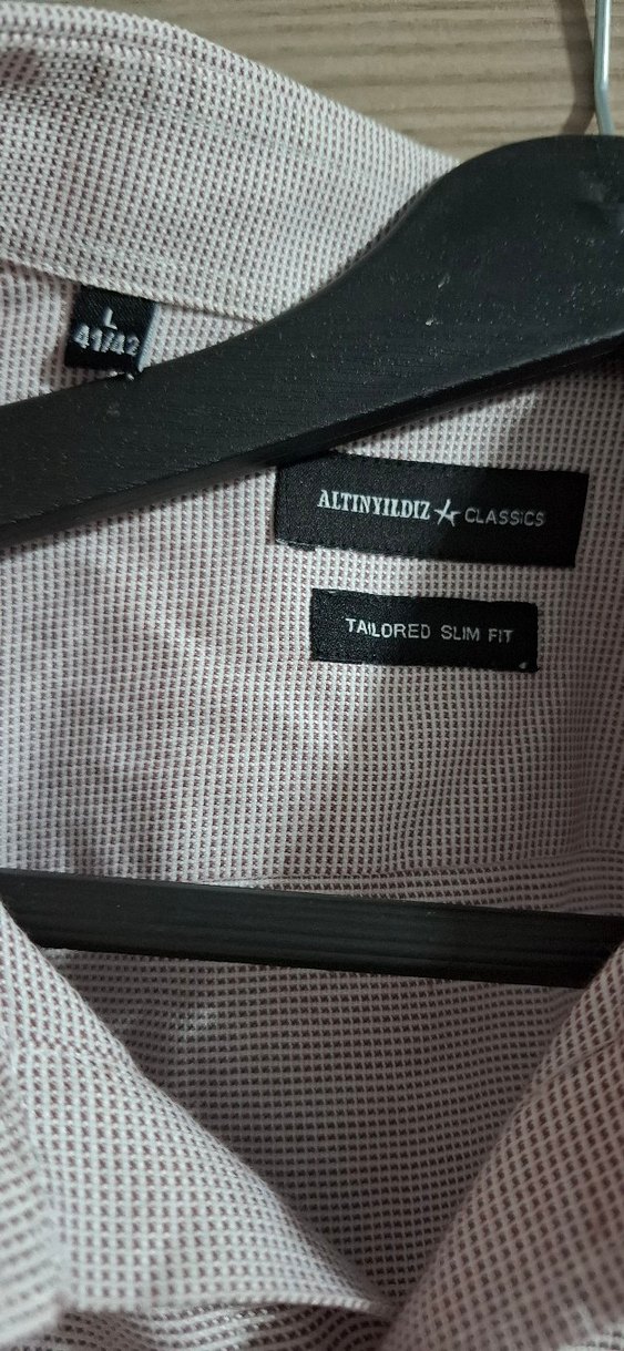 Bej Regular Fit Uzun Kollu Erkek Keten Gömlek - Görsel 5