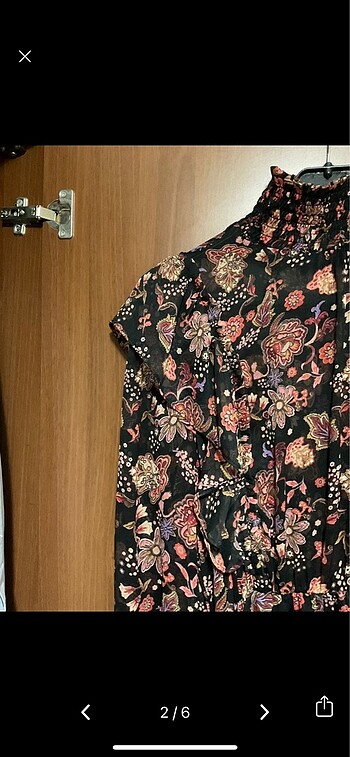 Stradivarius Desenli elbise