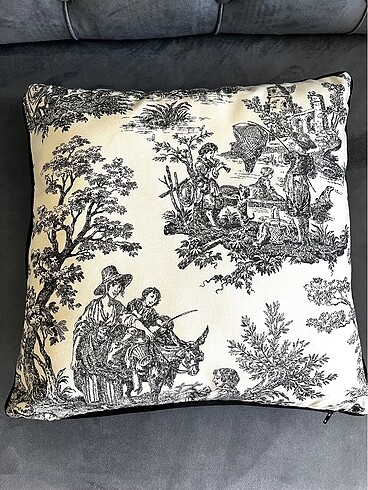 English Home Kırlent yastık kılıfı tuval fransız köylüleri duck kumaş