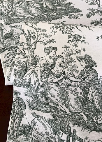 Beden yeşil Renk Yeşil tuval Fransız köylüleri desenli dekoratif Masa Örtüsü