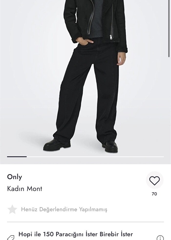 İçi Tüylü Dışı Süet Mont - Görsel 2