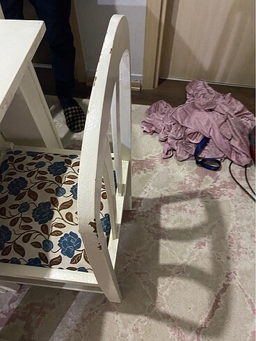 Beden beyaz Renk 8 kişilik masa sandalye